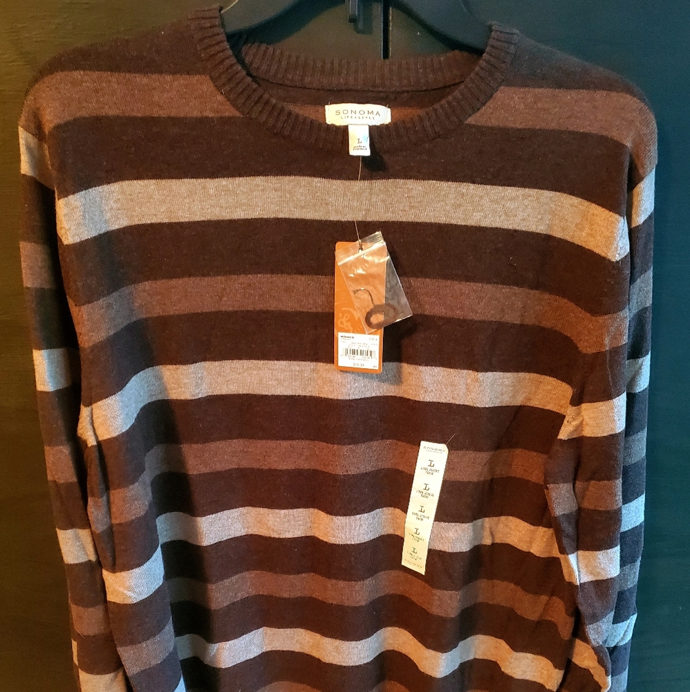 🤎💚Sonoma Lifestyle 🤎💚NWT 🤎💚Men's Sweater 🤎💚Size Large 🤎💚